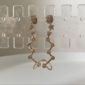 Sugarfix by baublebar gold star ear crawlers